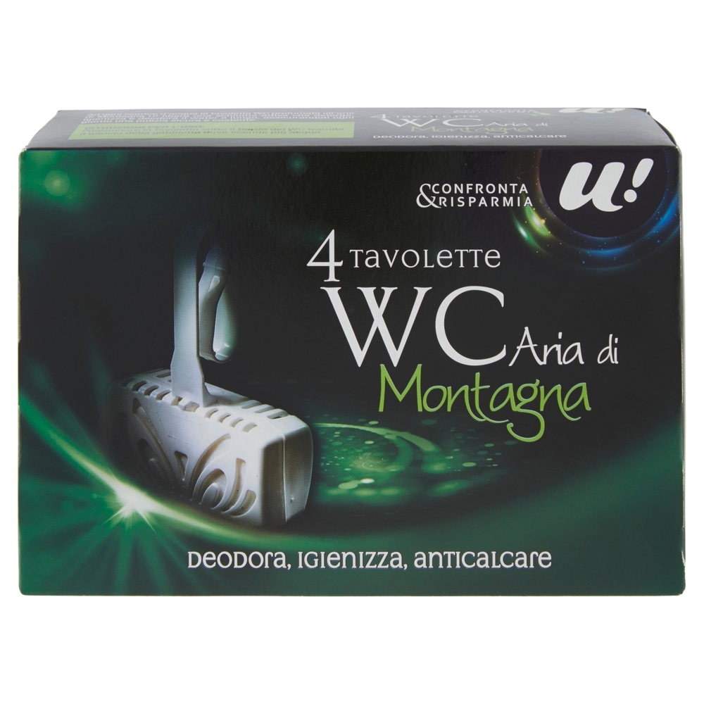 4 TAVOLETTE WC ARIA DI MONTAGNA U! Confronta&Risparmia